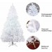 Deluxe White Artificial Christmas Tree-2.1m-free shipping