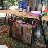 Camping Portable Storage Picnic Table Rack Net Bag-Free shipping
