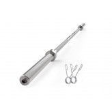 Olympic Barbell Weight Bar-silver