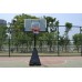 Deluxe Adjustable Portable Basketball Hoop/Stand with Tempered Glass backboard